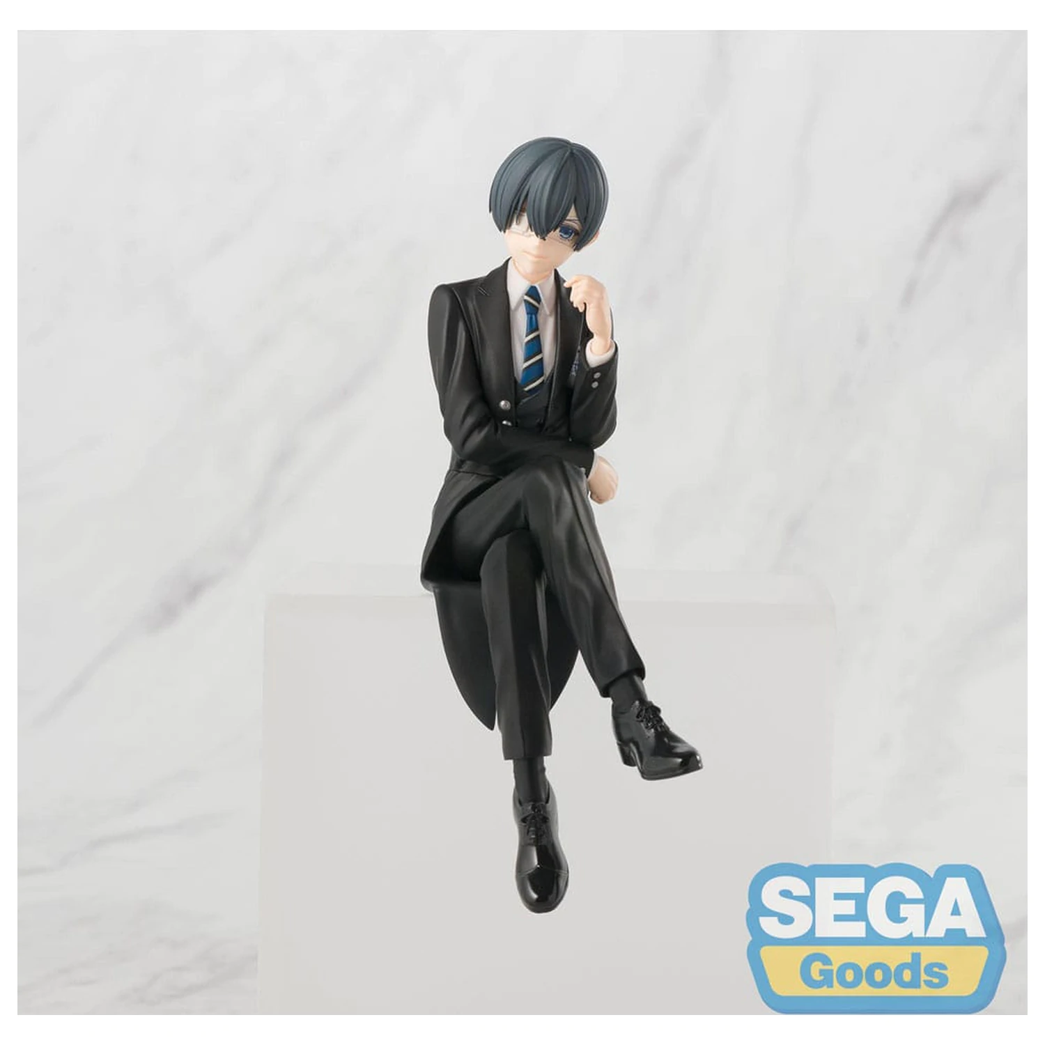 Black Butler: Boarding School Arc PM Perching PVC Socha Ciel Phantomhive 14 cm produktová fotografia