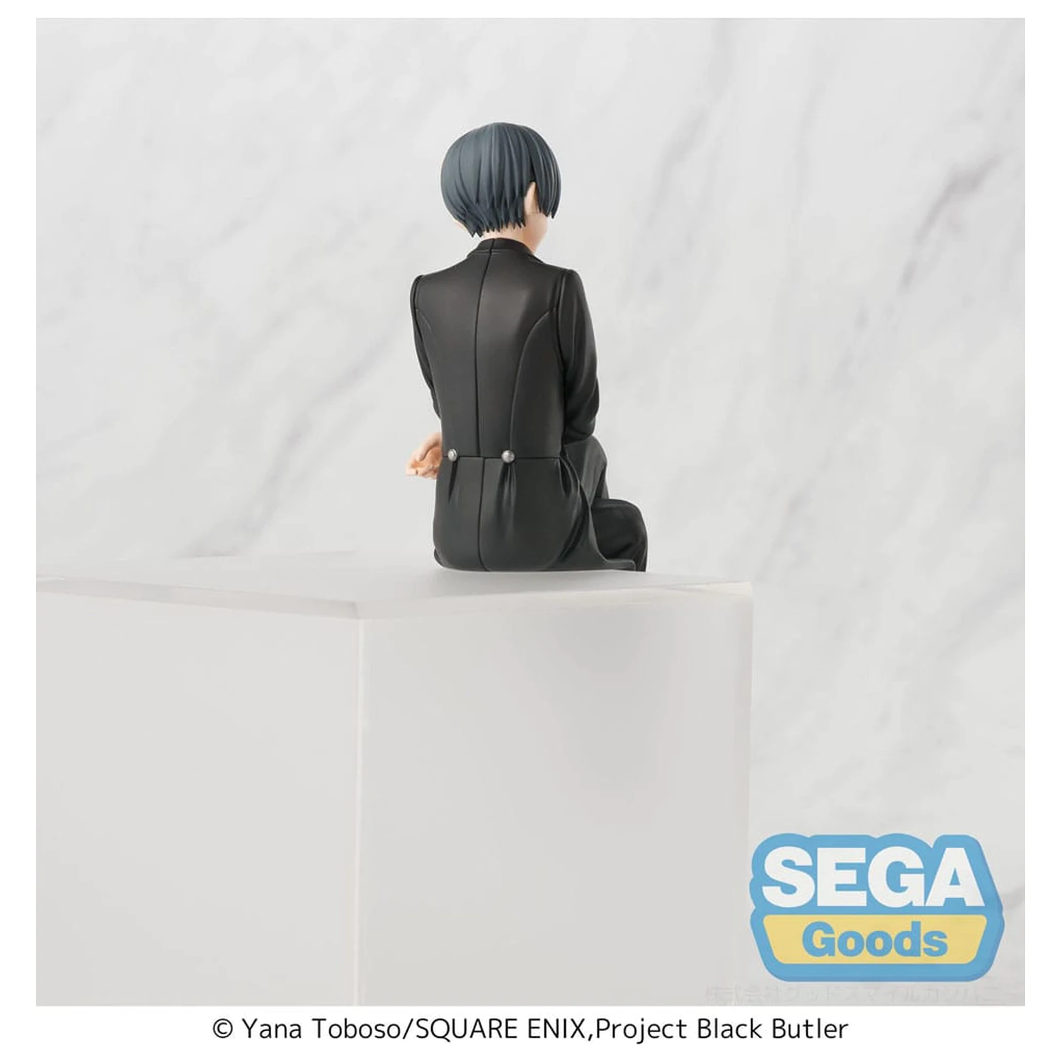Black Butler: Boarding School Arc PM Perching PVC Socha Ciel Phantomhive 14 cm produktová fotografia