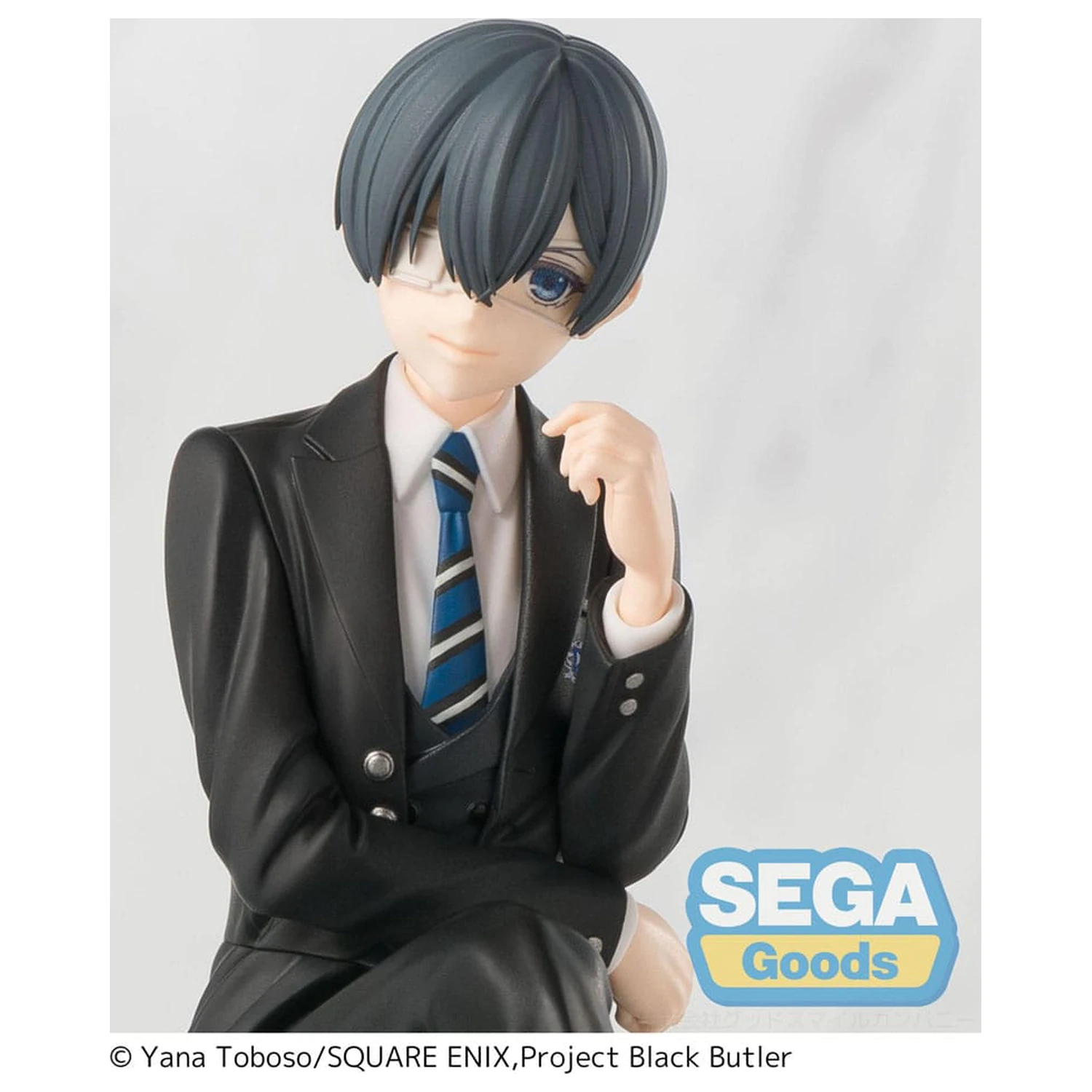 Black Butler: Boarding School Arc PM Perching PVC Socha Ciel Phantomhive 14 cm produktová fotografia