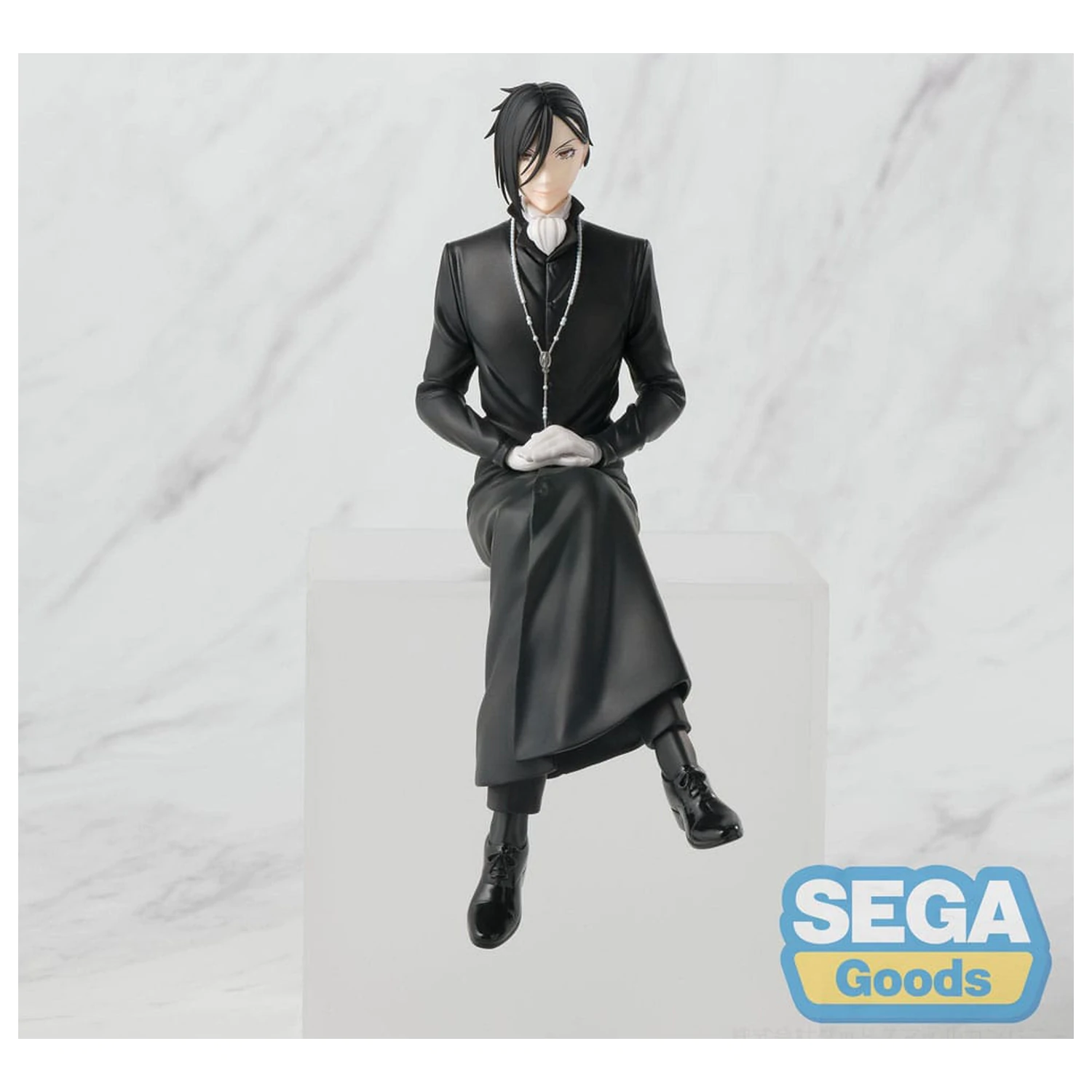 Black Butler: Boarding School Arc PM Perching PVC Socha Sebastian Michaelis 16 cm produktová fotografia