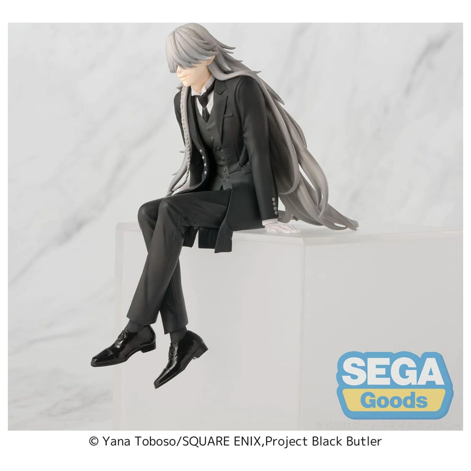 Black Butler: Boarding School Arc PM Perching PVC soška Undertaker 13 cm produktová fotografia