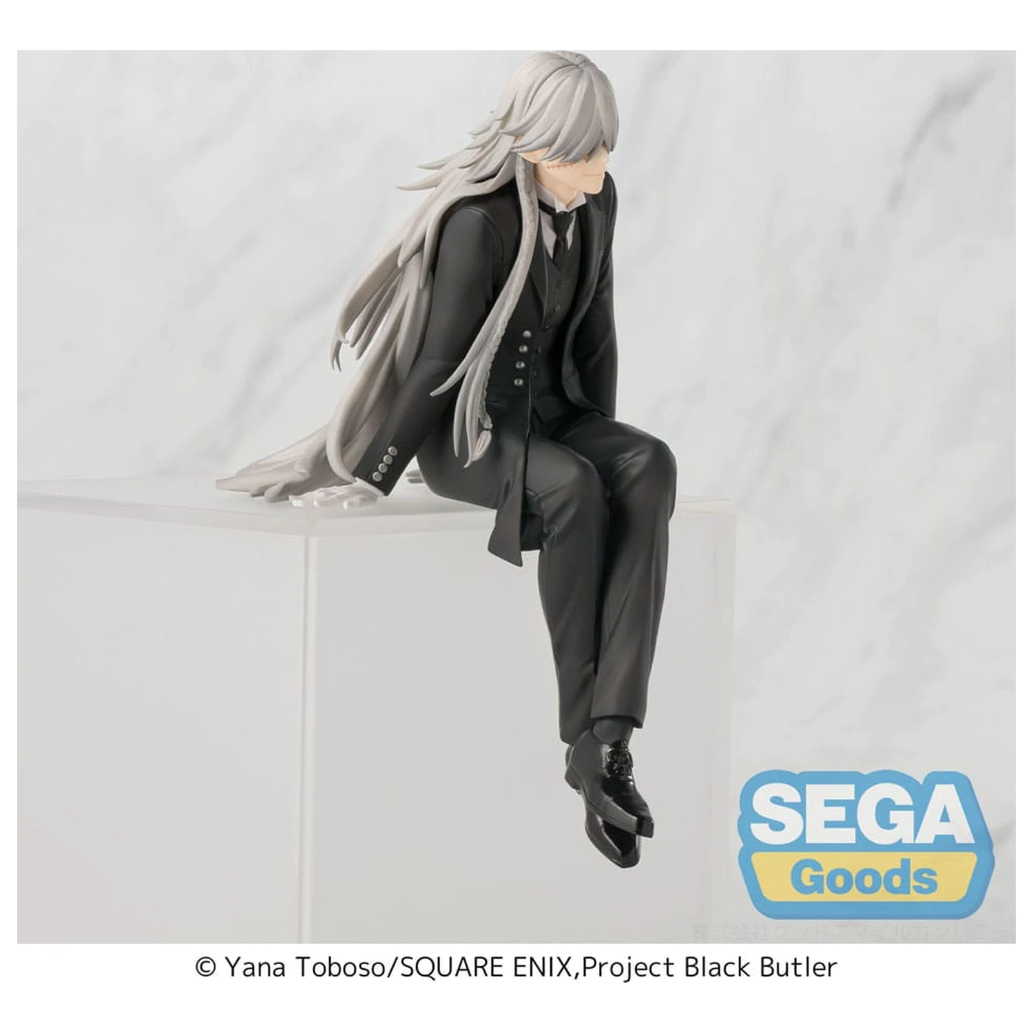 Black Butler: Boarding School Arc PM Perching PVC soška Undertaker 13 cm produktová fotografia