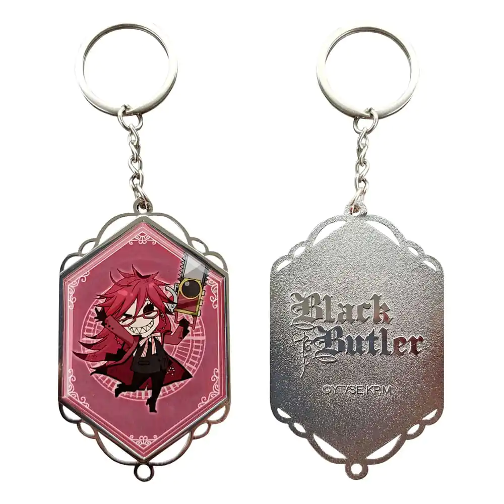 Black Butler PVC Keychain Grell (5cm) termékfotó