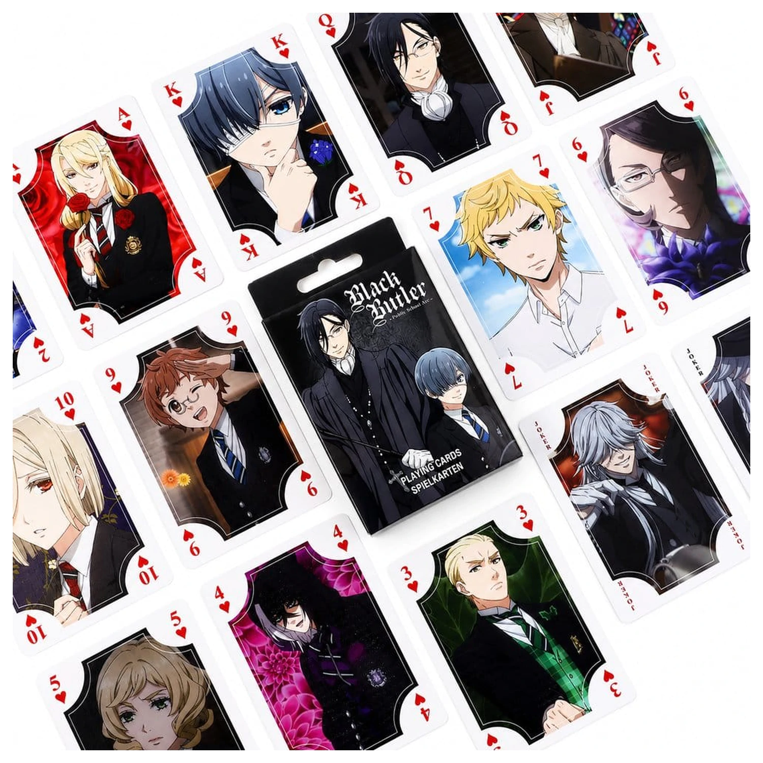 Black Butler Public School hracie karty produktová fotografia