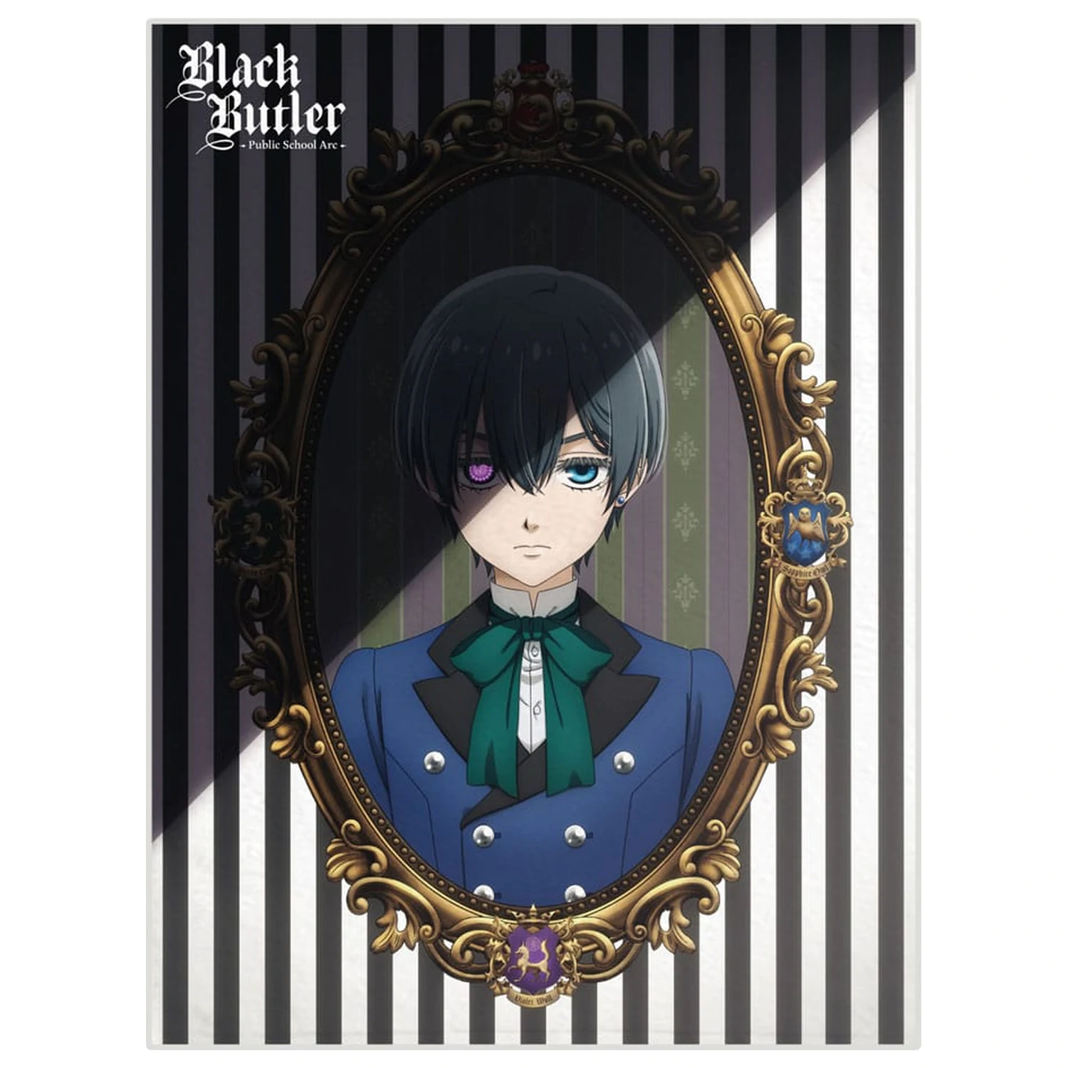 Black Butler: Public School Arc blanket Ciel 120 x 160 cm produktová fotografia