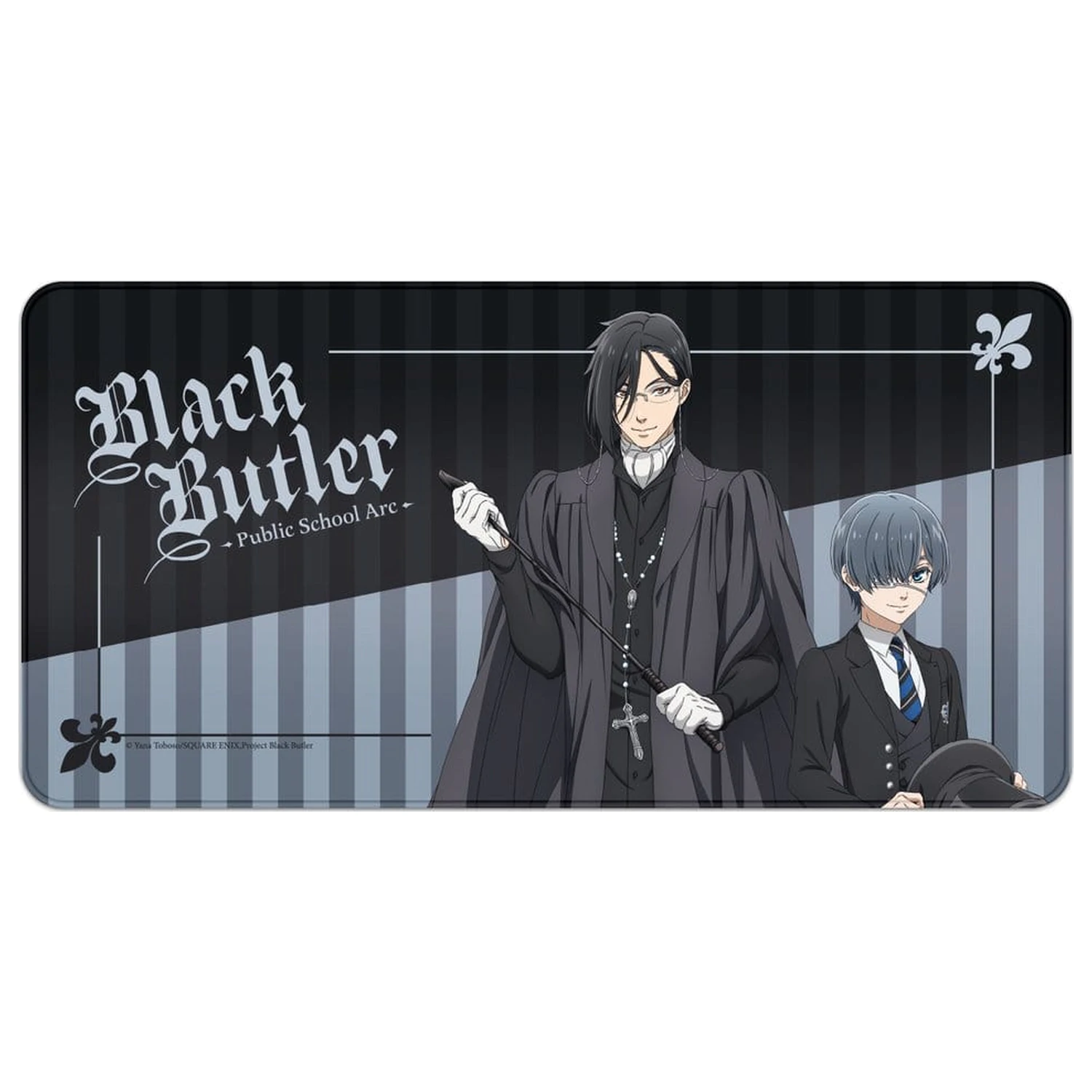 Black Butler: Public School Arc XXL podložka pod myš Sebastian & Ciel 80 x 40 cm produktová fotografia