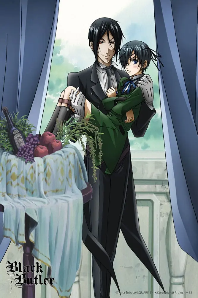 Black Butler Wallscroll Sebastian & Ciel 60 x 90 cm Nástenný zvitok produktová fotografia