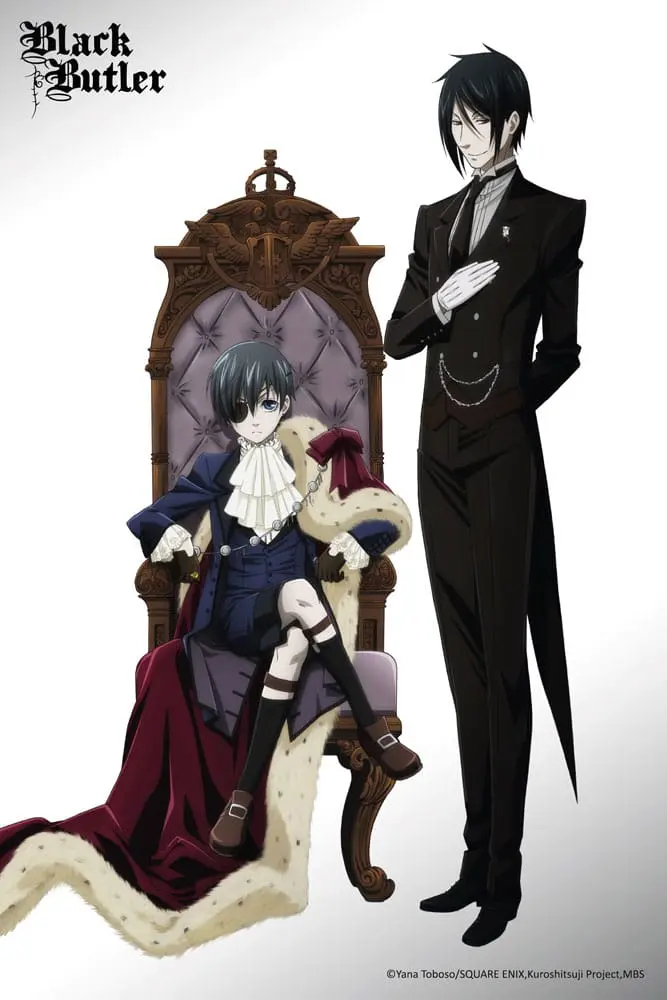 Black Butler Wallscroll Trón 60 x 90 cm produktová fotografia