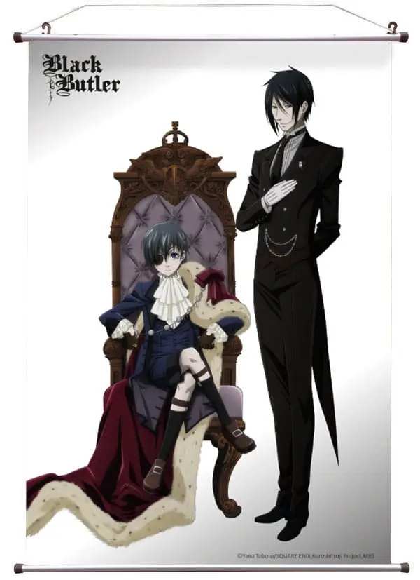 Black Butler Wallscroll Trón 60 x 90 cm produktová fotografia