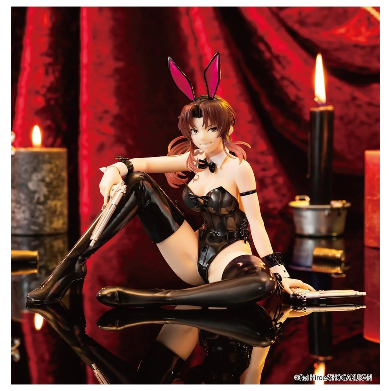 Black Lagoon One-Seventh Carat PVC Socha 1/7 Revy Bunny Ver. 16 cm produktová fotografia