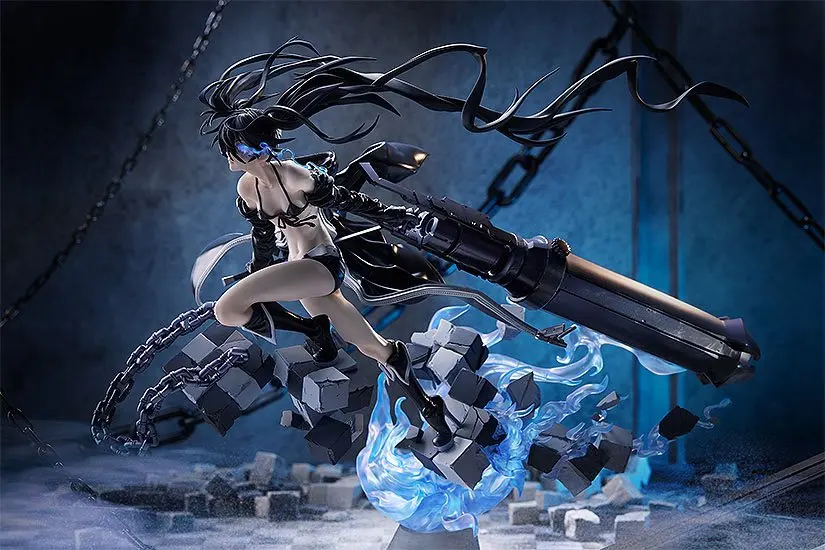 Black Rock Shooter PVC Socha 1/7 Black Rock Shooter: HxxG Edition 30 cm produktová fotografia