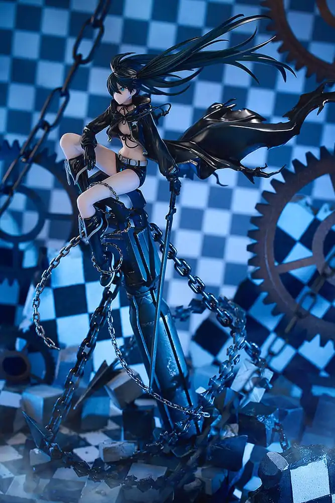 Black Rock Shooter PVC socha 1/7 Black Rock Shooter: Pilot Edition Ver. 29 cm produktová fotografia