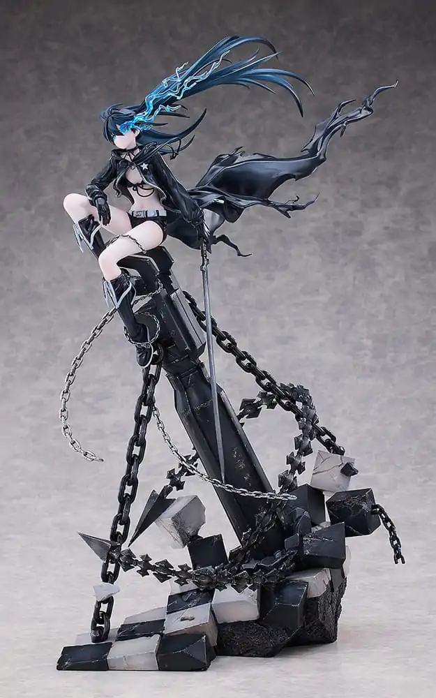 Black Rock Shooter PVC socha 1/7 Black Rock Shooter: Pilot Edition Ver. 29 cm produktová fotografia