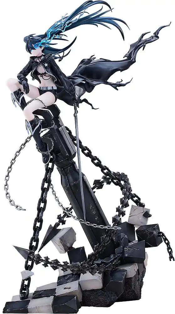 Black Rock Shooter PVC socha 1/7 Black Rock Shooter: Pilot Edition Ver. 29 cm produktová fotografia