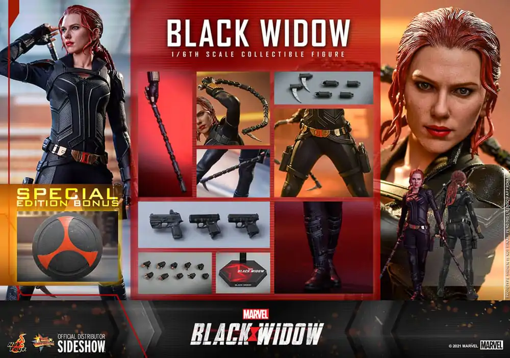 Black Widow Movie Masterpiece Akčná Figúrka 1/6 Black Widow Special Edition 28 cm produktová fotografia