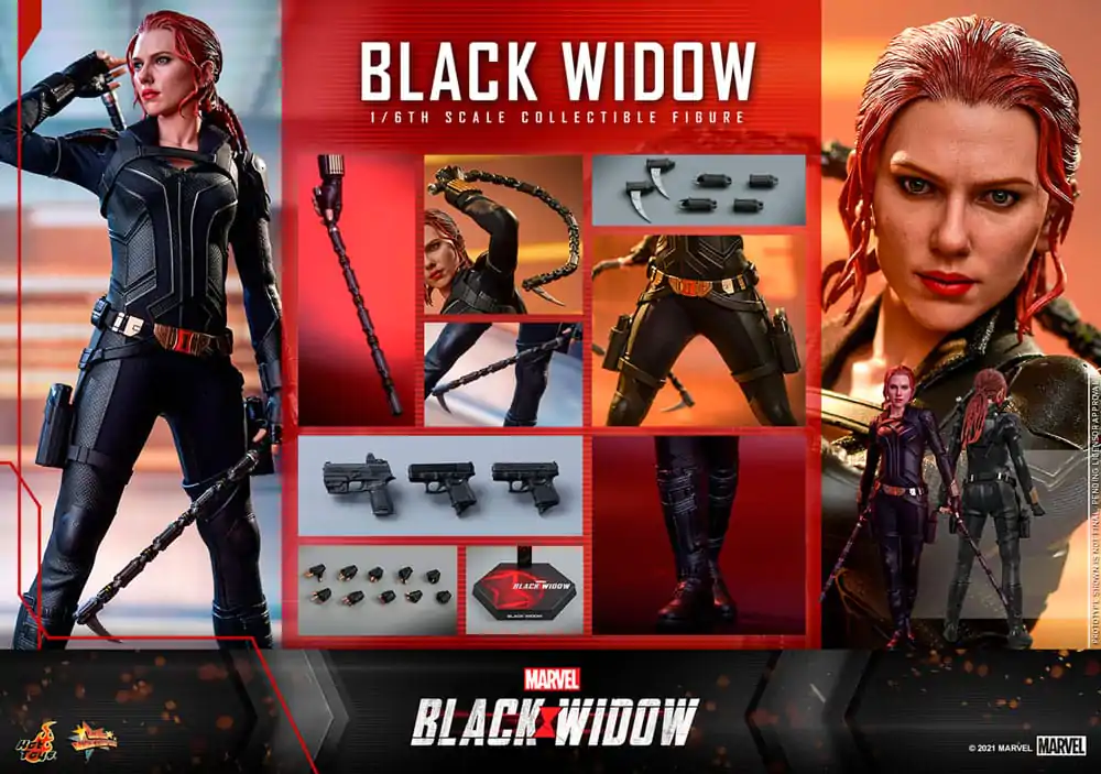 Black Widow Movie Masterpiece Akčná Figúrka 1/6 Black Widow Special Edition 28 cm produktová fotografia