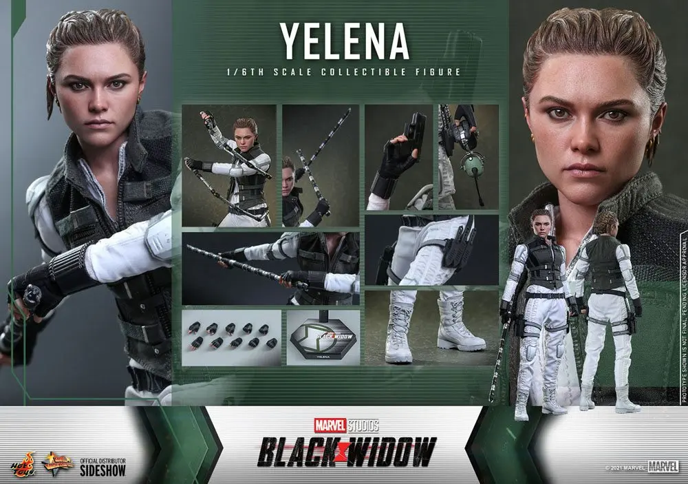 Black Widow Movie Masterpiece Akčná figúrka 1/6 Yelena 28 cm termékfotó