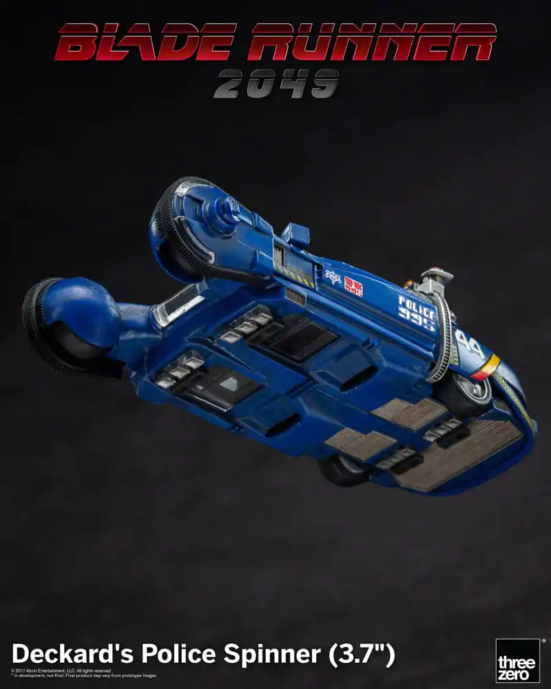 Blade Runner 2049 Vehicle Deckard's Police Spinner 10 cm termékfotó