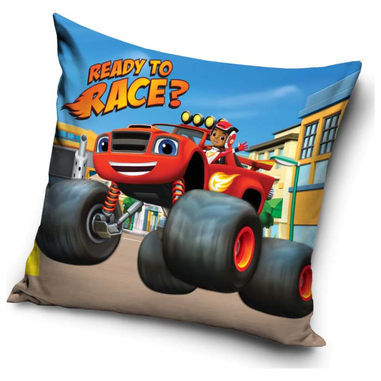 Blaze and the Monster Machines Ready to Race obliečka na vankúš produktová fotografia