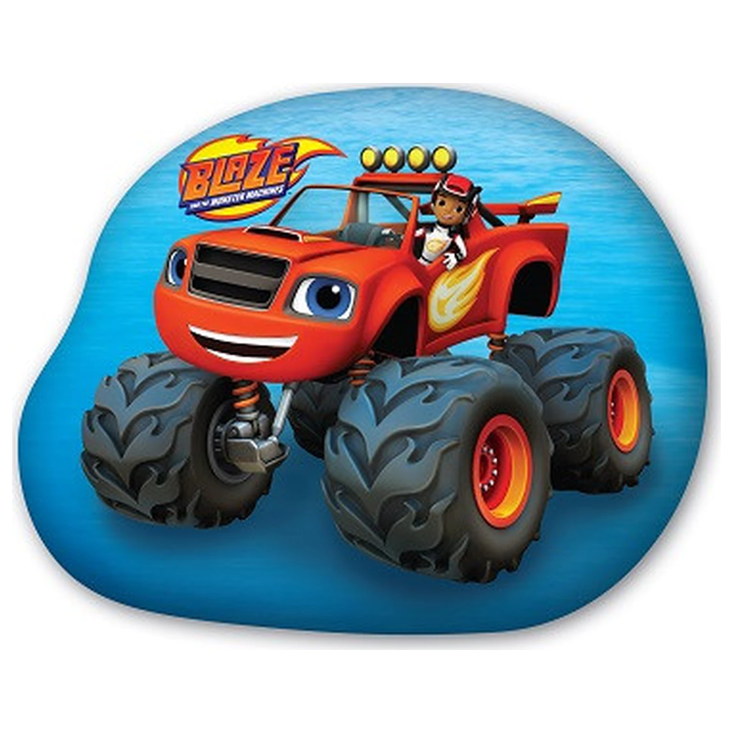 Blaze and the Monster Machines Turbo Wheels tvarovaný vankúš, dekoratívny vankúš produktová fotografia