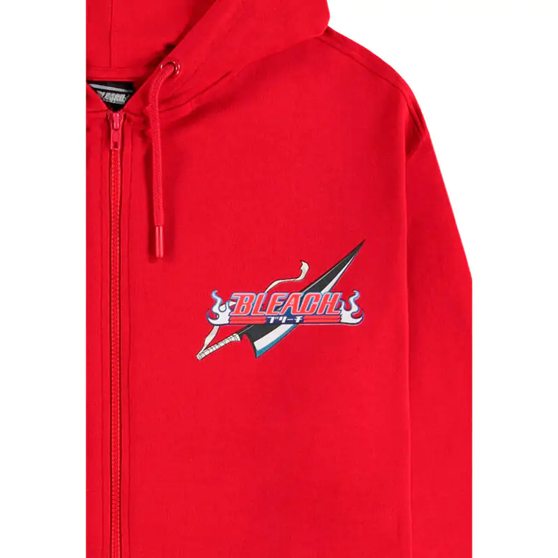 Bleach zipper hoodie, veľkosť L termékfotó