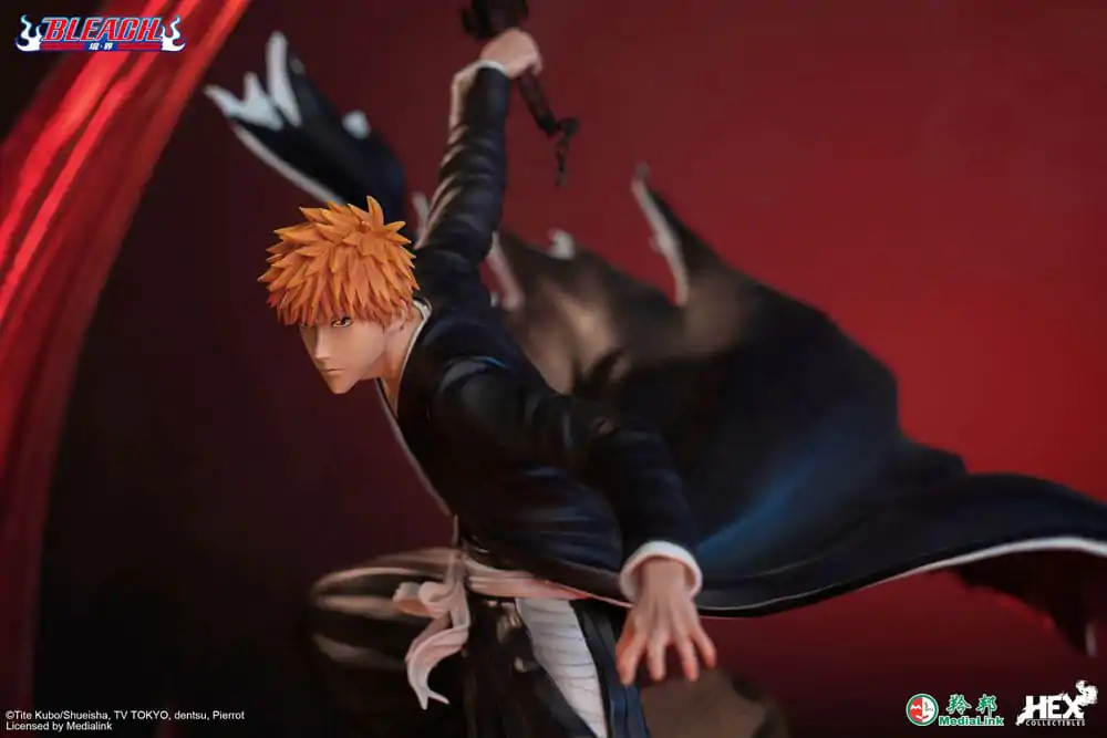 Bleach Elite Dynamic Statue 1/6 Ichigo Kurosaki 51 cm produktová fotografia