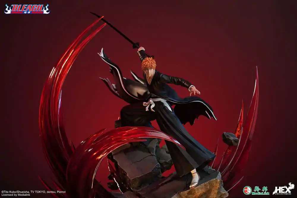 Bleach Elite Dynamic Statue 1/6 Ichigo Kurosaki 51 cm produktová fotografia