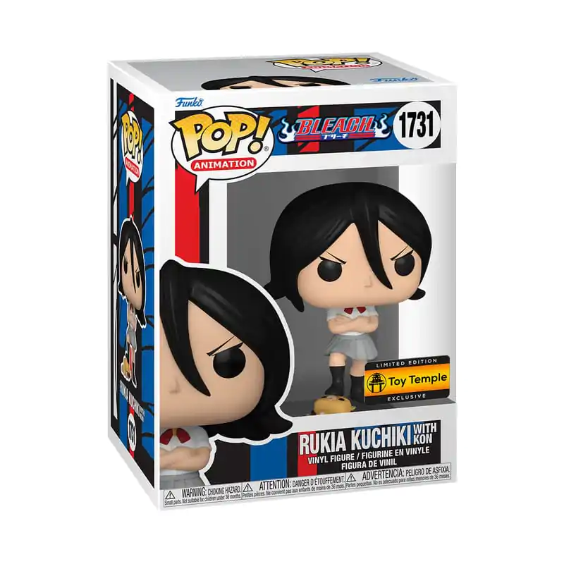 Bleach Funko POP! Animation Vinylová figúrka Rukia w/Kon 9 cm produktová fotografia