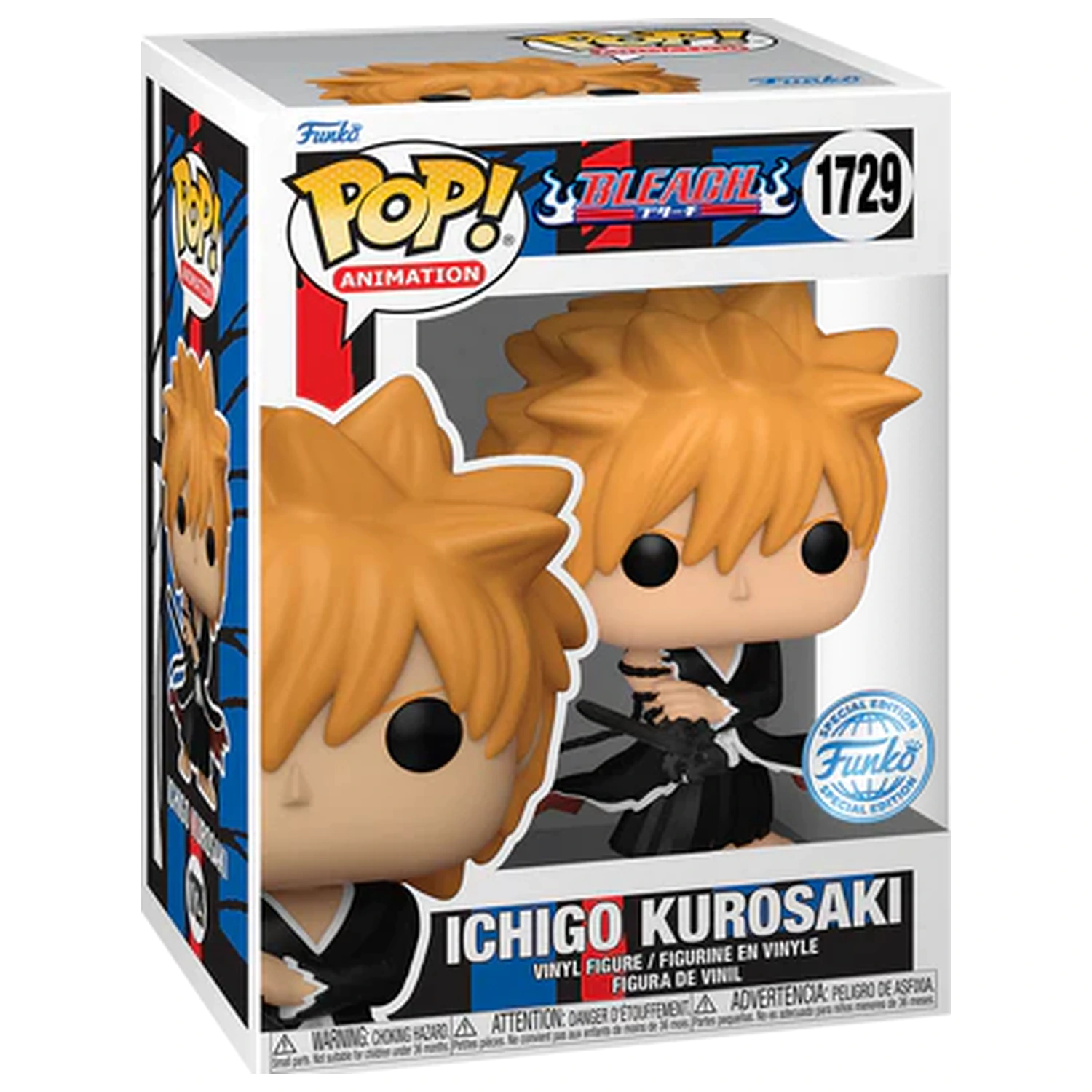BLEACH Funko POP figúrka Animation Ichigo Kurosaki produktová fotografia