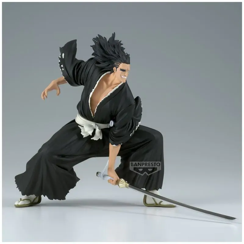 Bleach Kenpachi Zaraki Vibration Stars figura 13 cm termékfotó