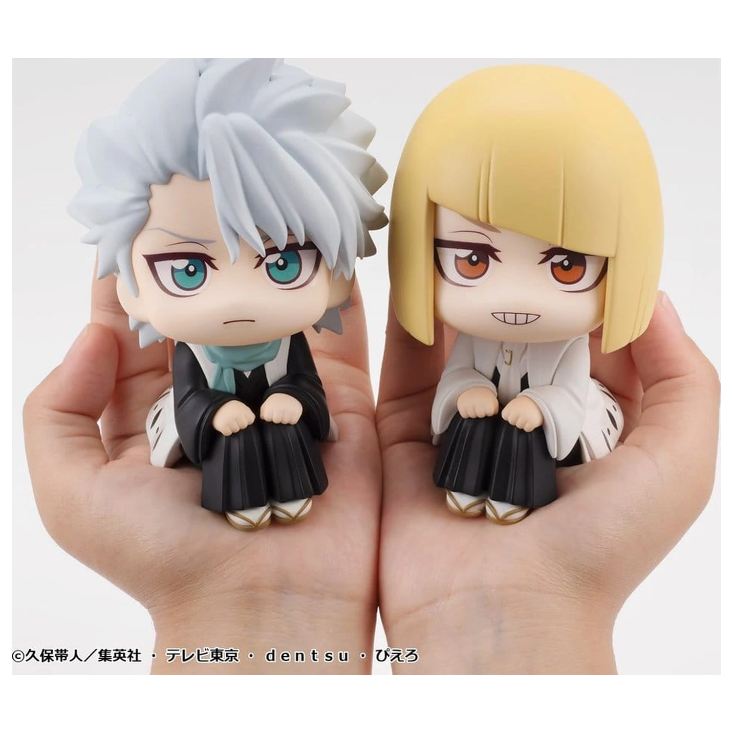 Bleach Look Up PVC figúrky, balenie 2 kusov, Toshiro Hitsugaya & Shinji Hirako, 11 cm (s darčekom) produktová fotografia