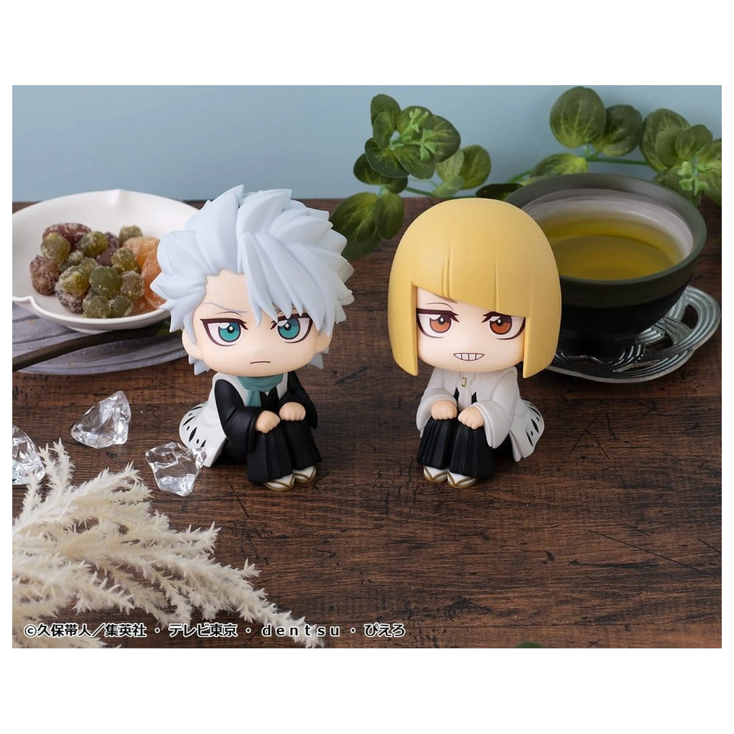Bleach Look Up PVC figúrky, balenie 2 kusov, Toshiro Hitsugaya & Shinji Hirako, 11 cm (s darčekom) produktová fotografia