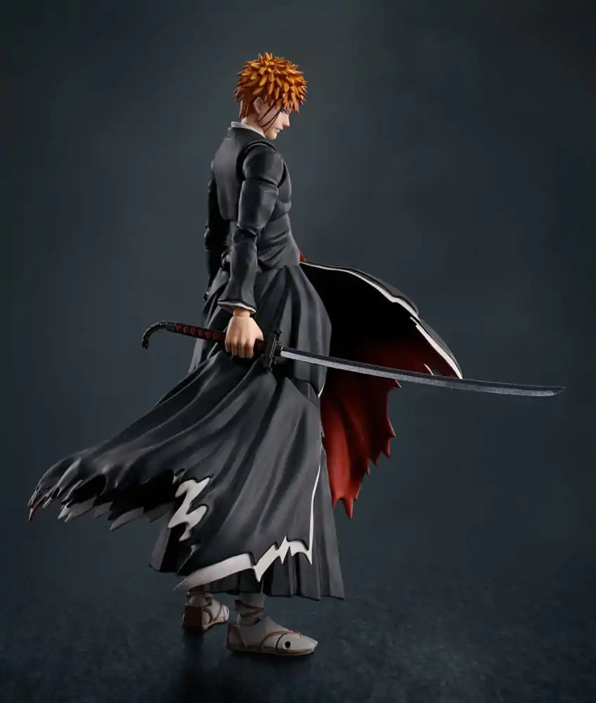 Bleach S.H. Figuarts akčná figúrka Ichigo Kurosaki Getsugatensho 15 cm produktová fotografia