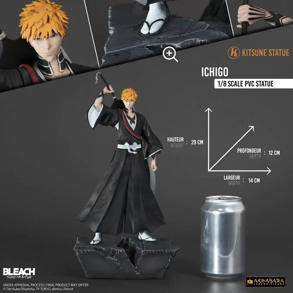 Bleach: Thousand-Year Blood War figúrka PVC socha 1/8 Ichigo 29 cm produktová fotografia