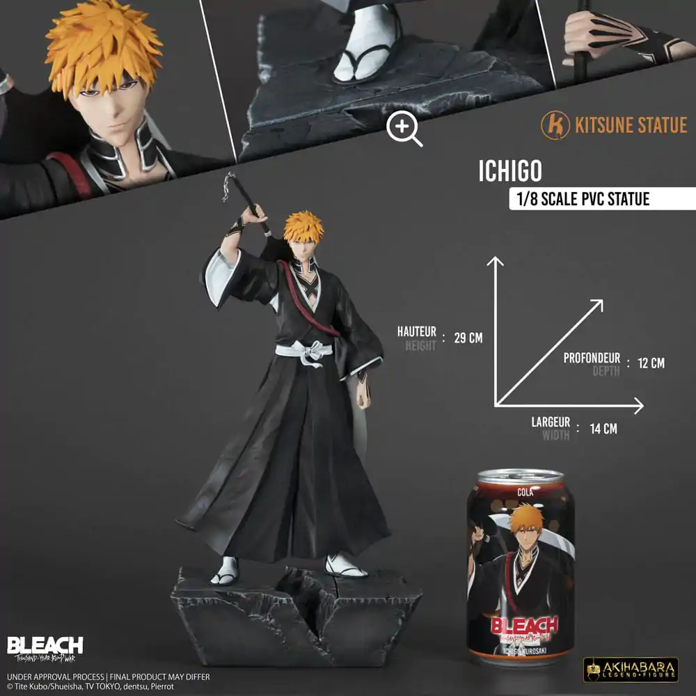 Bleach: Thousand-Year Blood War figúrka PVC socha 1/8 Ichigo 29 cm produktová fotografia