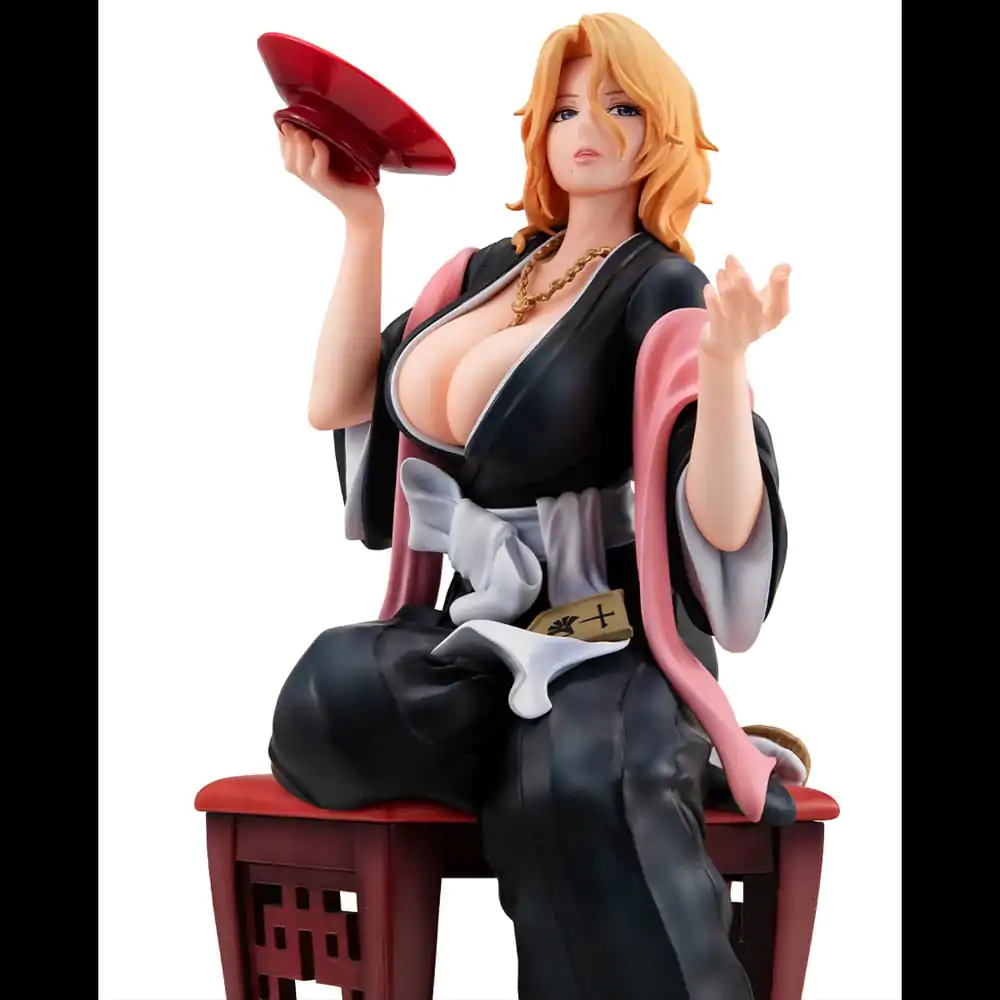 Bleach: Thousand-Year Blood War G.E.M. Series PVC soška Rangiku Matsumoto Tipsy Ver. 23 cm termékfotó