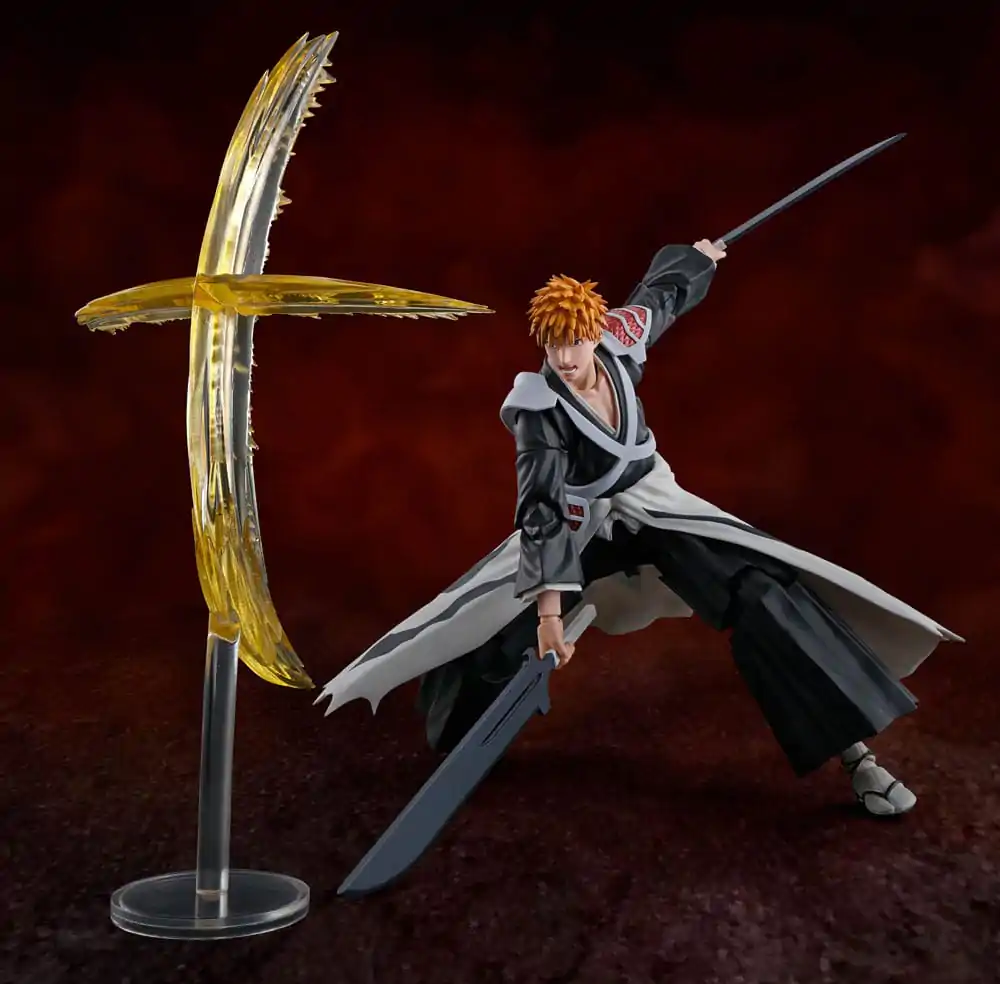 Bleach: Thousand-Year Blood War S.H. Figuarts akčná figúrka Ichigo Kurosaki Dual Zangetsu 16 cm termékfotó