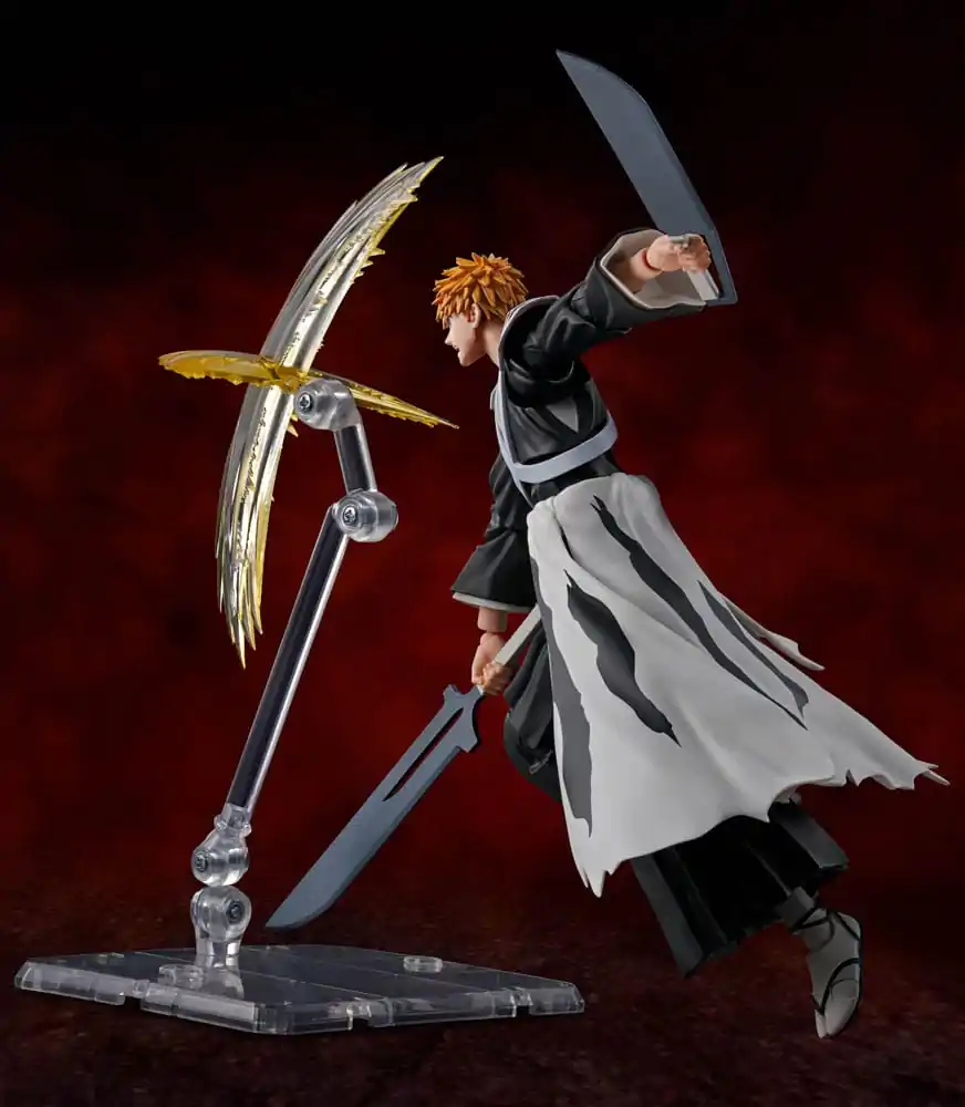 Bleach: Thousand-Year Blood War S.H. Figuarts akčná figúrka Ichigo Kurosaki Dual Zangetsu 16 cm termékfotó