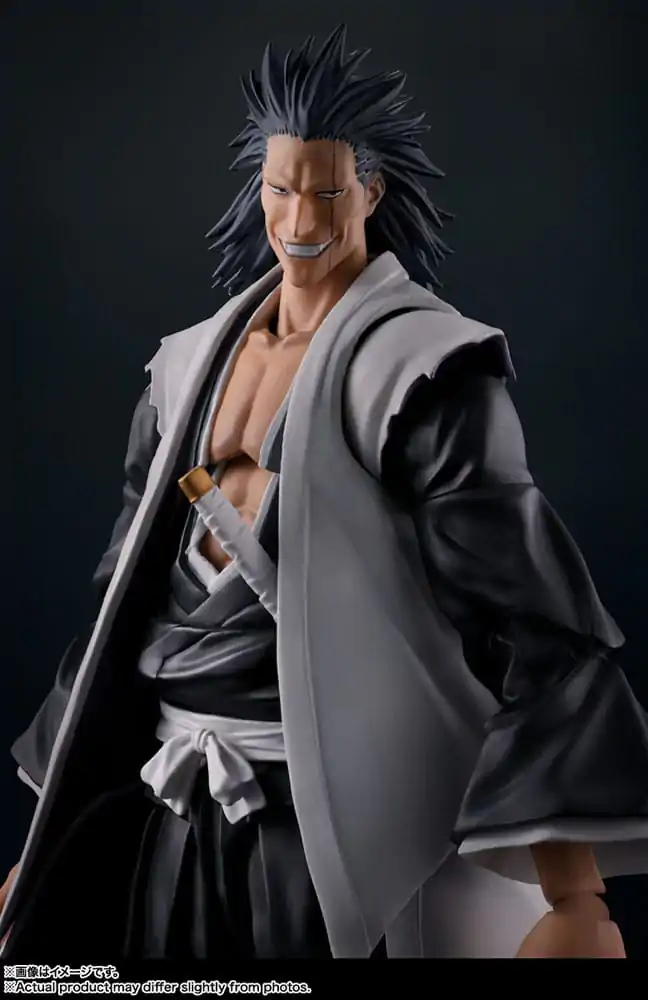 Bleach: Thousand-Year Blood War S.H. Figuarts Akčná figúrka Kenpachi Zaraki 17 cm termékfotó