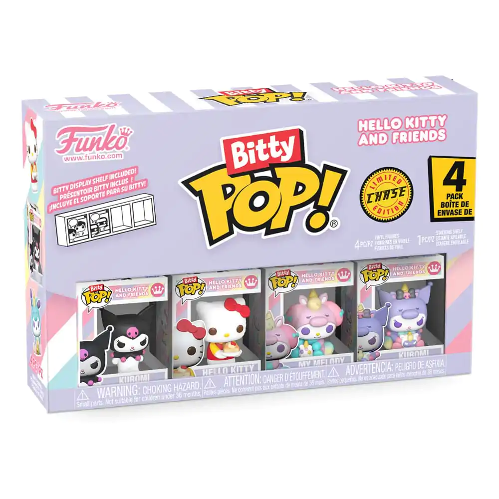 Bitty Funko POP Hello Kitty and Friends vinylová figúrka 4-balenie Kuromi produktová fotografia