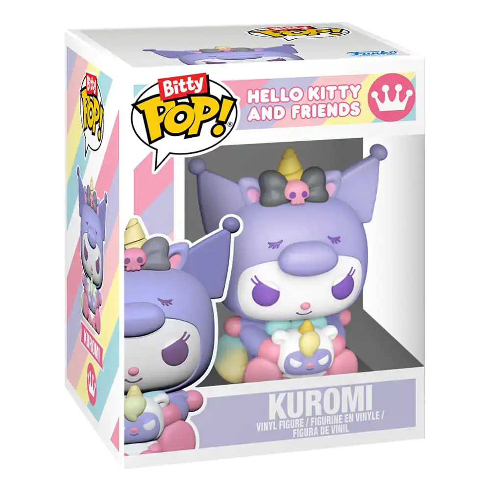 Bitty Funko POP Hello Kitty and Friends vinylová figúrka 4-balenie Kuromi produktová fotografia