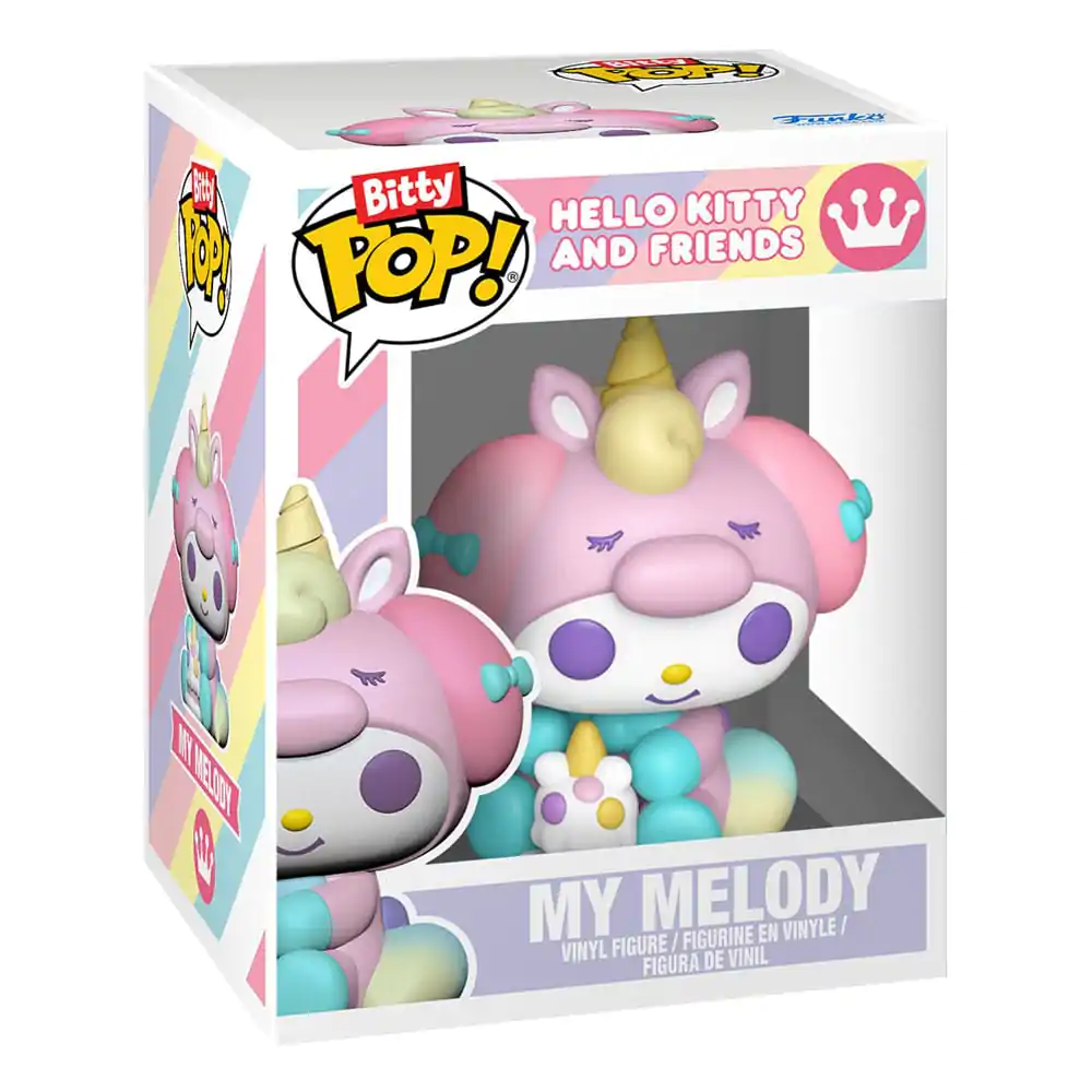 Bitty Funko POP Hello Kitty and Friends vinylová figúrka 4-balenie Kuromi produktová fotografia