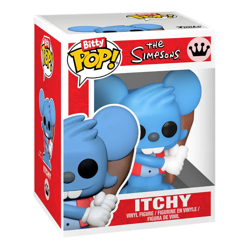 Bitty Funko POP The Simpsons Vinyl Figúrka 4-balenie Itchy produktová fotografia