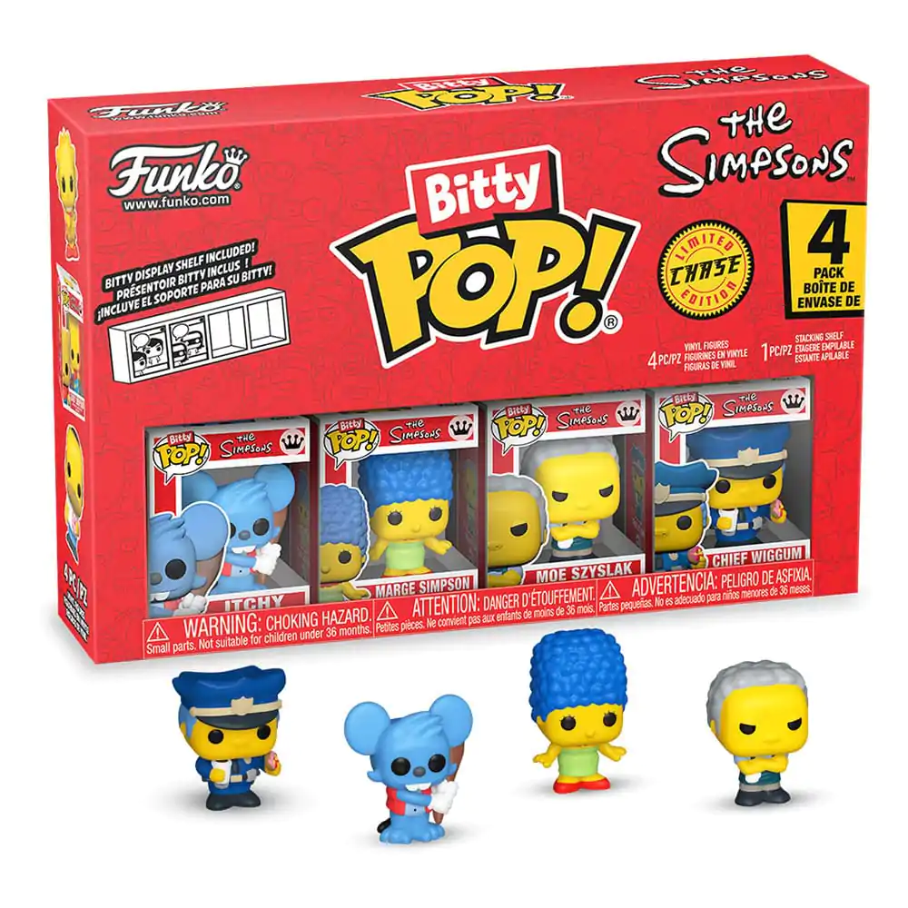 Bitty Funko POP The Simpsons Vinyl Figúrka 4-balenie Itchy produktová fotografia