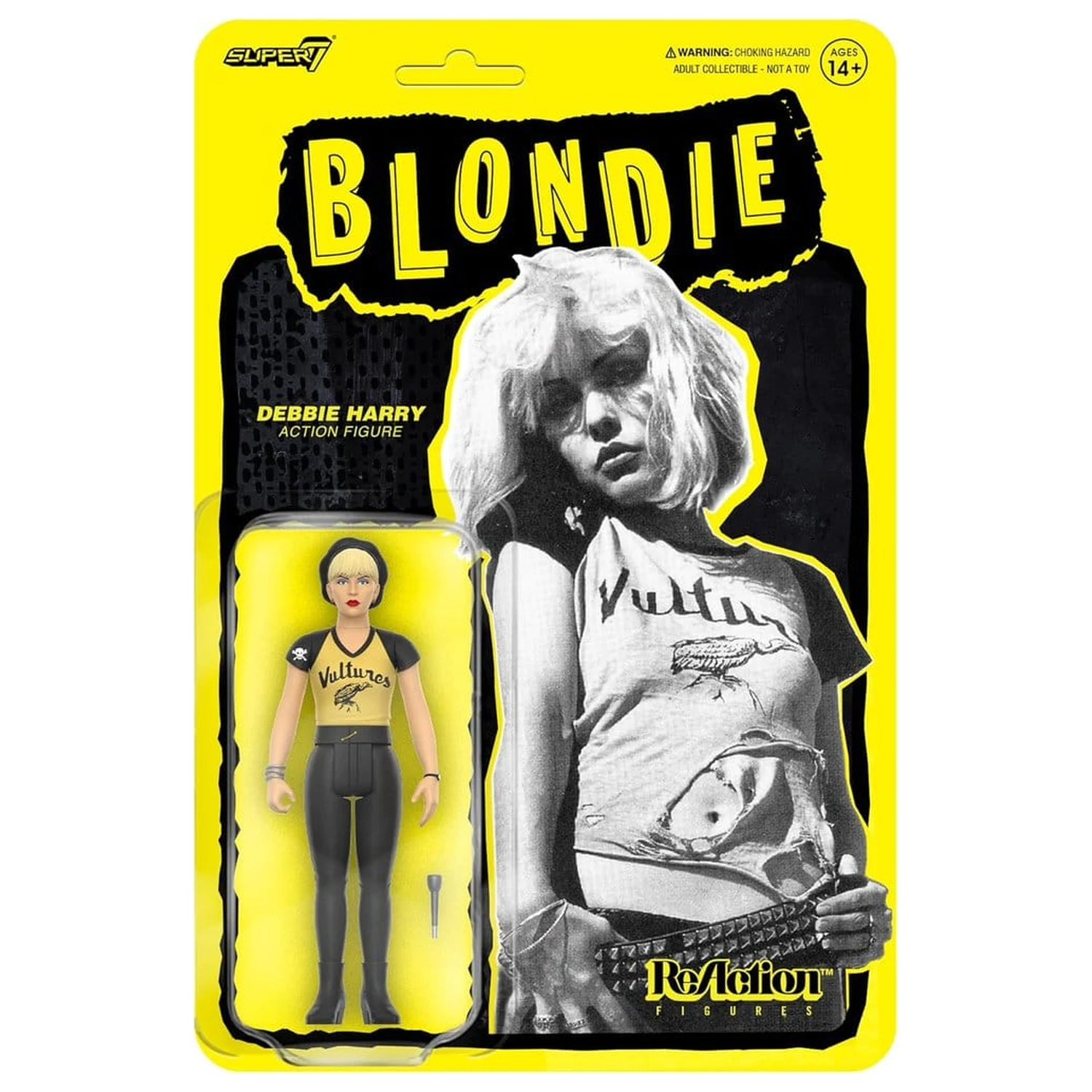 Blondie ReAction akčná figúrka Wave 02 Debbie Harry Vultures produktová fotografia