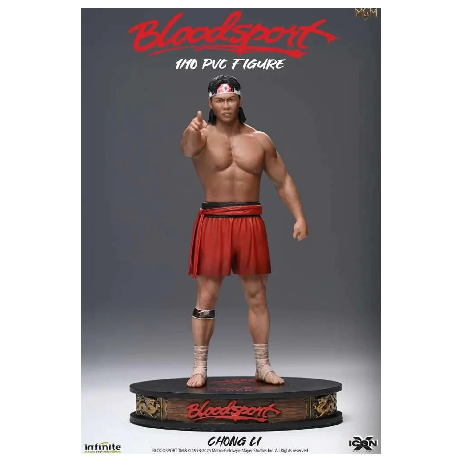 Bloodsport Chong Li Figúrka 1/10 Icon X 19,8 cm produktová fotografia