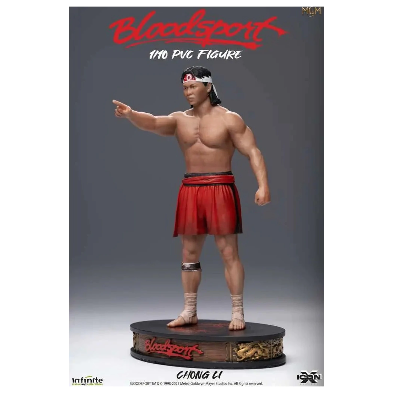 Bloodsport Chong Li Figúrka 1/10 Icon X 19,8 cm produktová fotografia