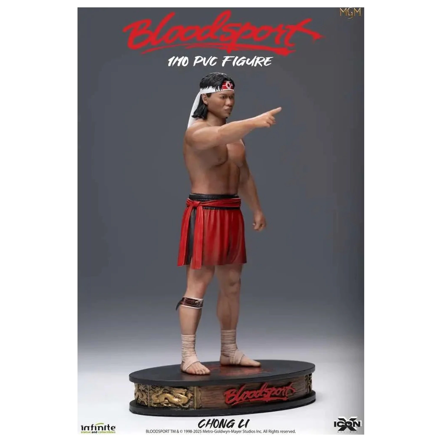Bloodsport Chong Li Figúrka 1/10 Icon X 19,8 cm produktová fotografia