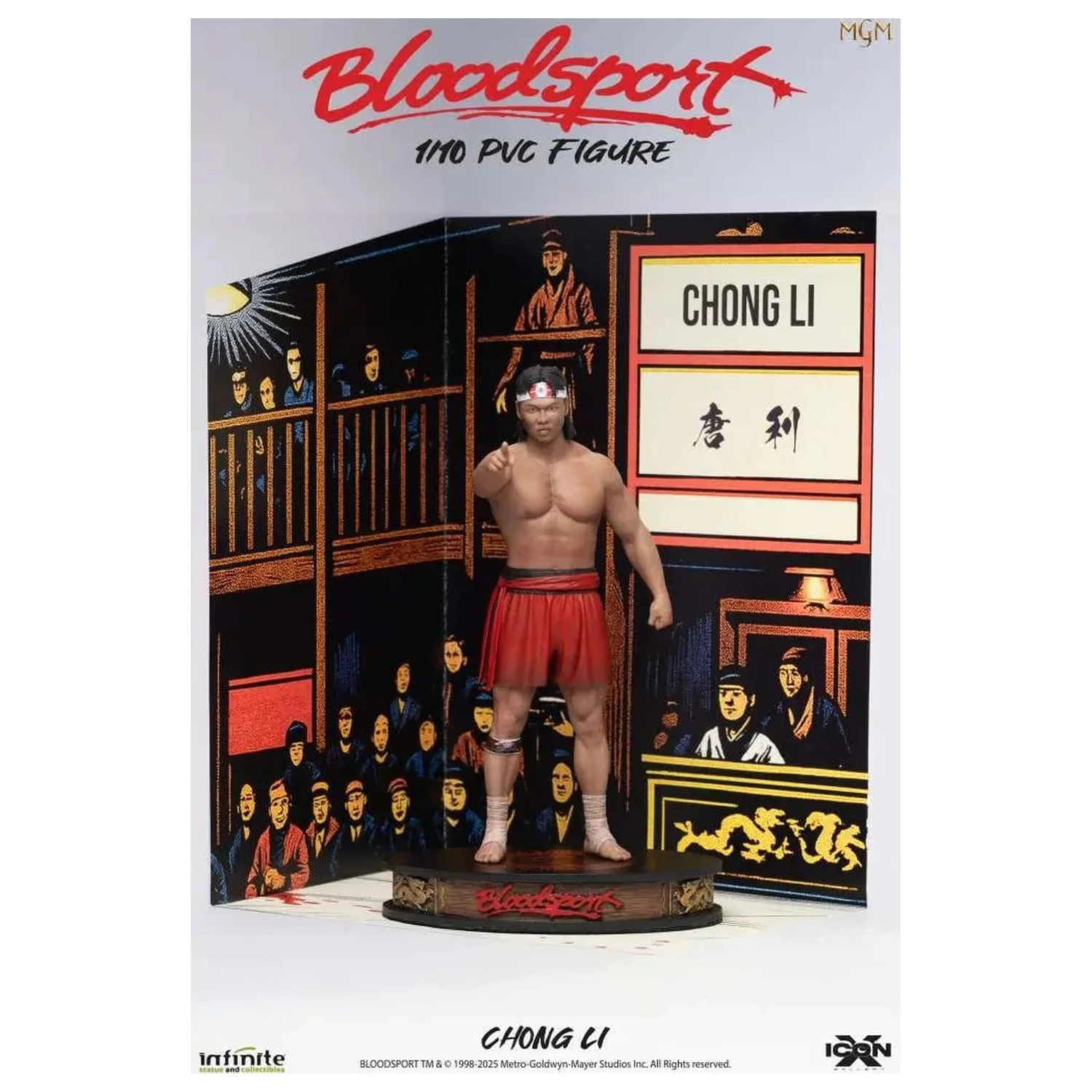 Bloodsport Chong Li Figúrka 1/10 Icon X 19,8 cm produktová fotografia