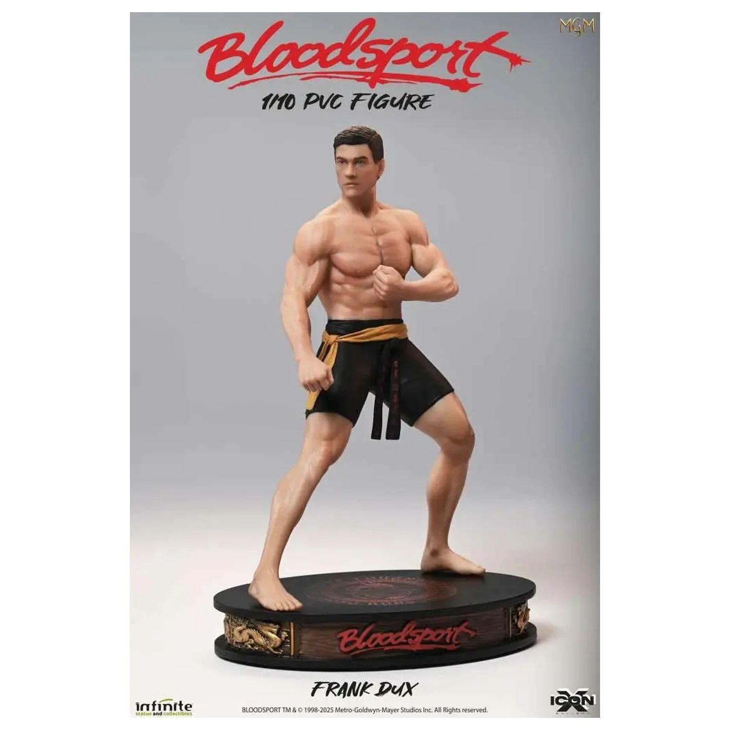 BLOODSPORT Frank Dux Figúrka 1/10 Icon X 19.4cm produktová fotografia